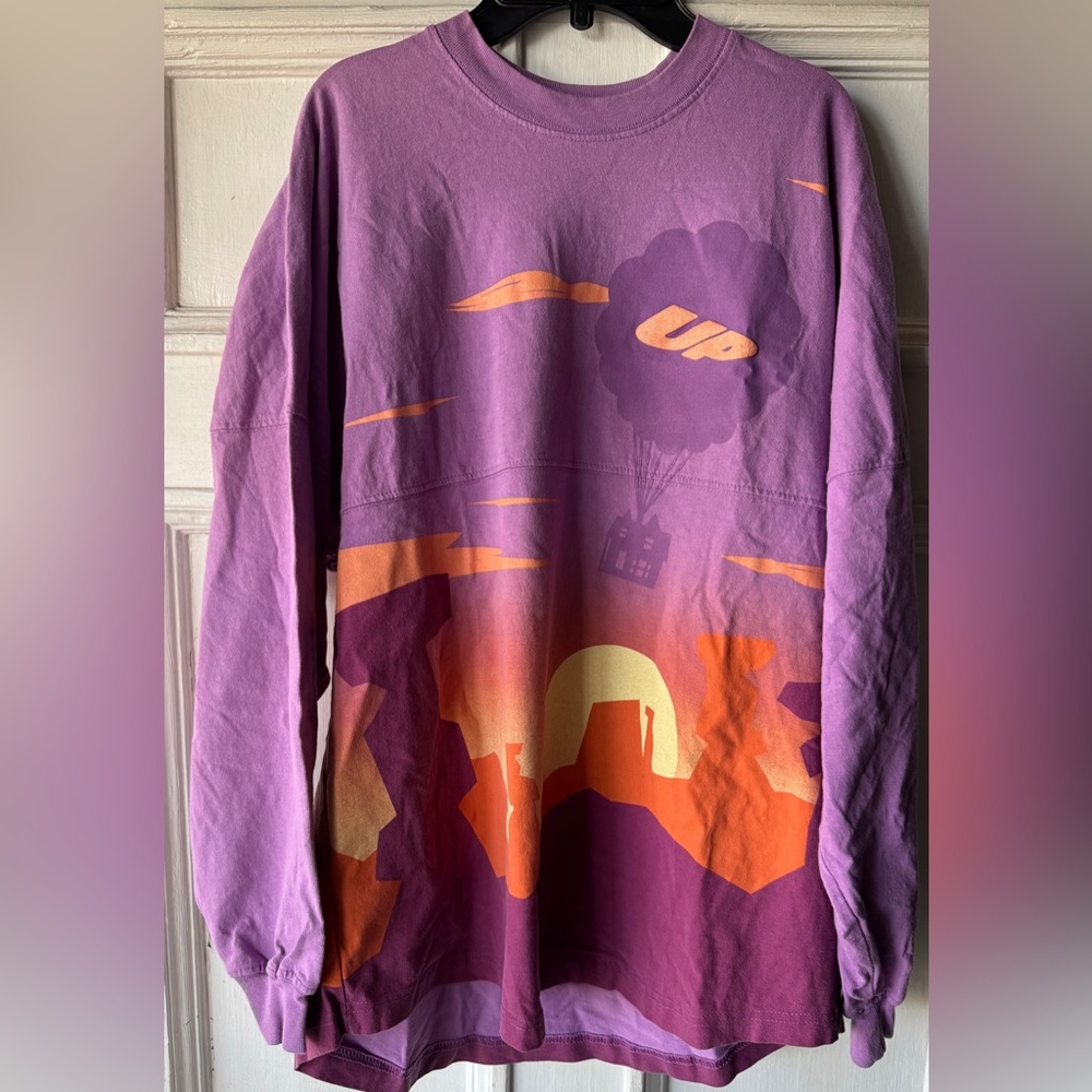 Disney UP Purple Spirit Jersey size M